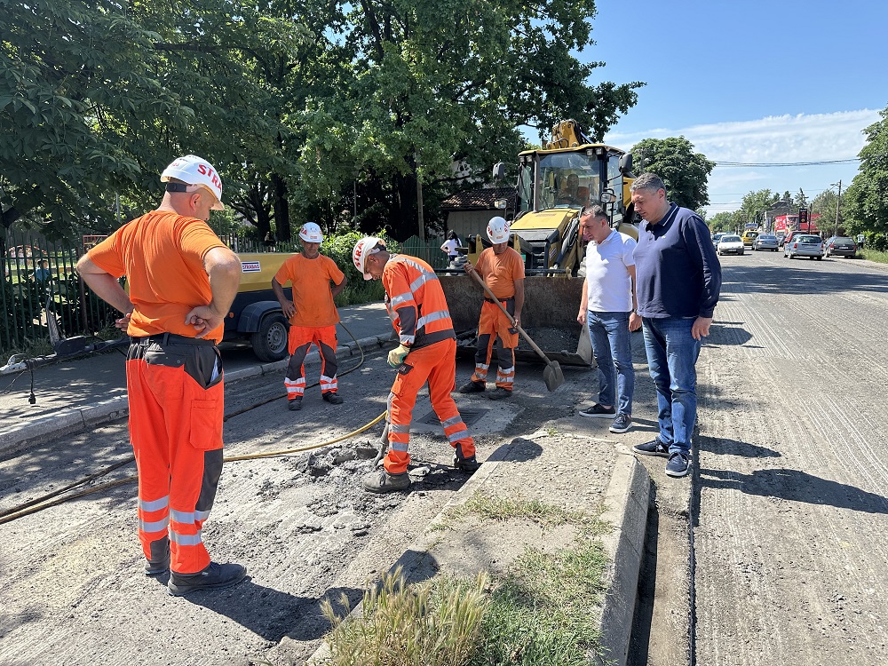 Санација Улице 13. октобра на Умци