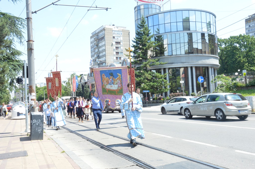 Силазак Светог Духа на апостоле - Слава општине Чукарица 